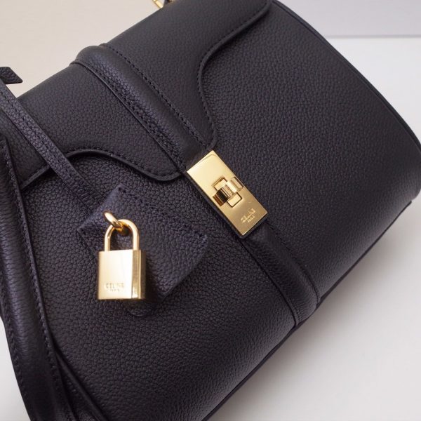 Celine Small 16 Bag in Satinated Calfskin - Image 8
