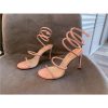 rene caovilla snake sandals
