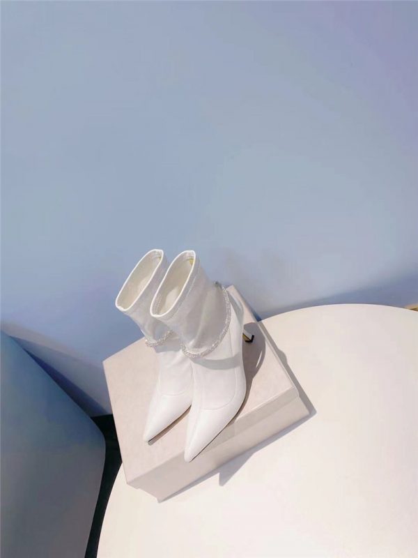 jimmy choo high heel stretch boots - Image 4