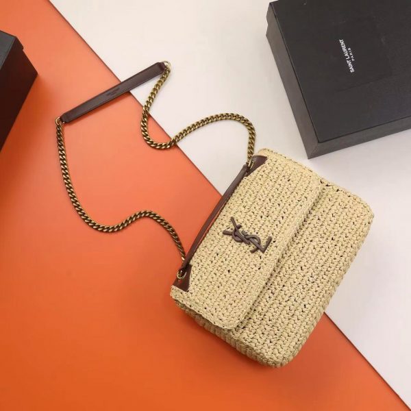 YSL Yves Saint Laurent Niki Woven Bag