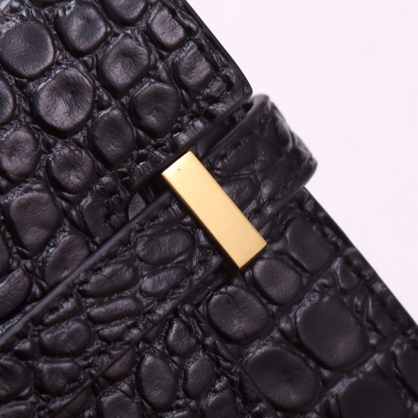 YSL Yves Saint Laurent Manhattan Clutch Black - Image 6
