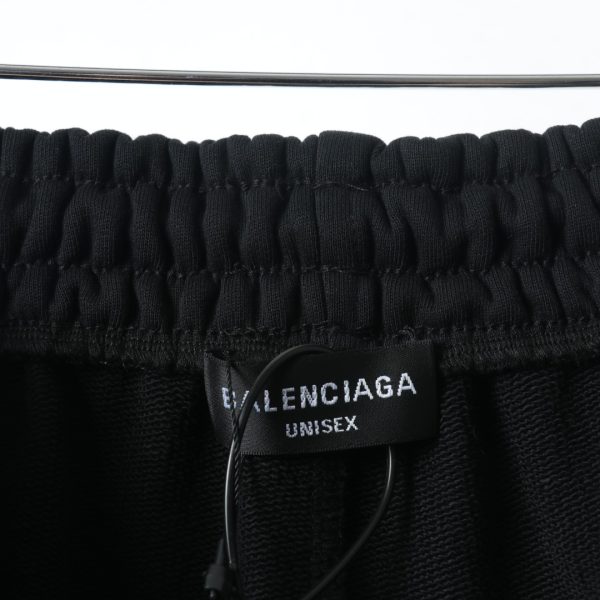 Balenciaga Paris Family Coca -Cola embroidery straight trousers black - Image 6