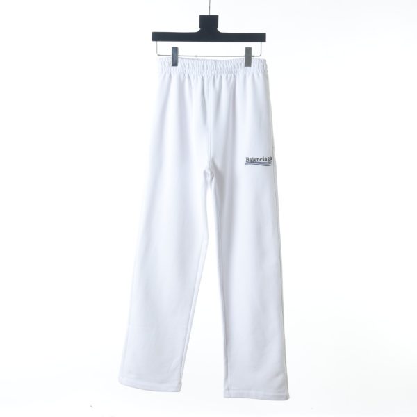 Balenciaga Paris Family Coca -Cola embroidery straight trousers