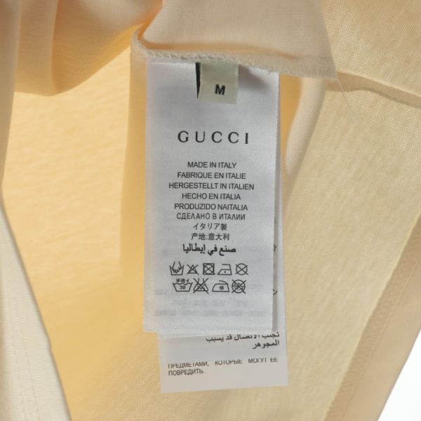 GUCCI chest letter print short-sleeved T-shirt - Image 8