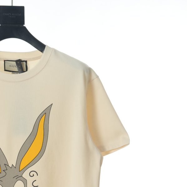 GUCCI Year of the Rabbit limited rabbit print short-sleeved T-shirt - Image 5
