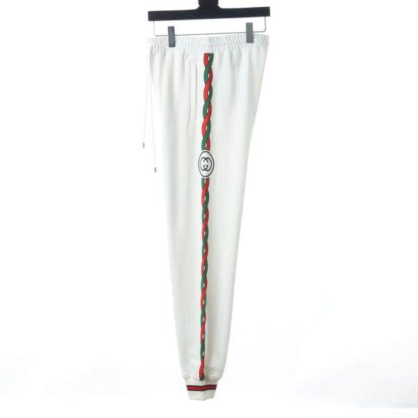 Gucci 22SS side interlocking double G trousers - Image 5