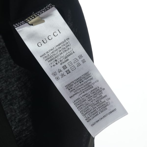 Gucci Year of the Rabbit Limited Color Rabbit Print Short Sleeves black - Image 8