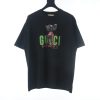Gucci cartoon portrait letter print short-sleeved T-shirt