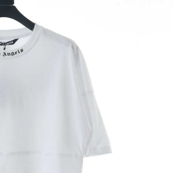 Palm Angels Letter Back Short Sleeve T-Shirt - Image 4