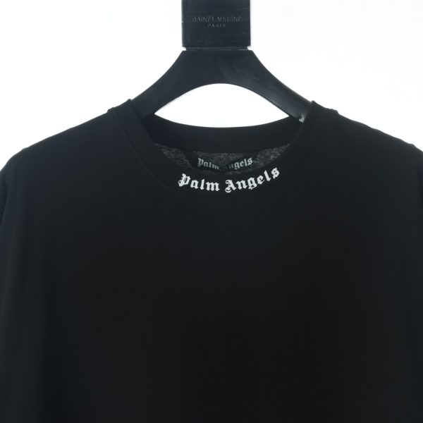 Palm Angels Letter Back Short Sleeve T-Shirt - Image 3
