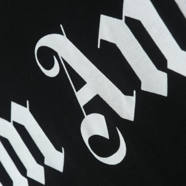 Palm Angels Letter Back Short Sleeve T-Shirt - Image 5