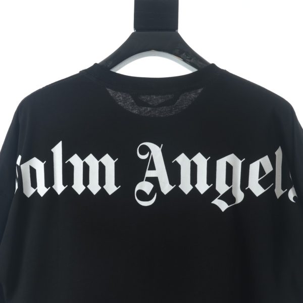 Palm Angels Letter Back Short Sleeve T-Shirt - Image 7