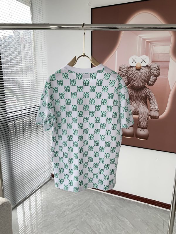 Moncler Mengjia 2023 spring and summer men and women same style ? couple models latest trade order short-sleeved T-shirt - Image 3