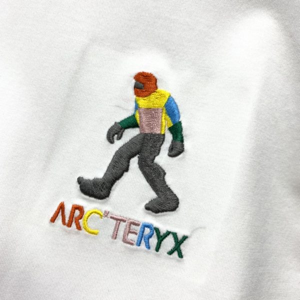 ARCTERYX Archeopteryx 2023 spring and summer casual business embroidery logo short-sleeved T-shirt - Image 6