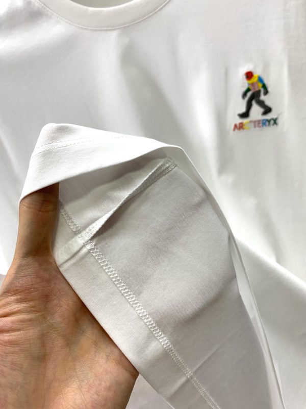 ARCTERYX Archeopteryx 2023 spring and summer casual business embroidery logo short-sleeved T-shirt - Image 9