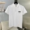 LOEWE 2023 Spring/Summer New Men's Lapel Polo Shirt Series Casual Custom Weaving