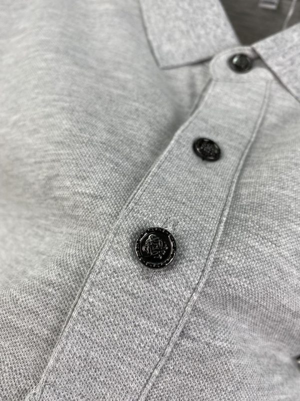 LOEWE 2023 Spring/Summer New Men's Lapel Polo Shirt Series Casual Custom Weaving - Image 7