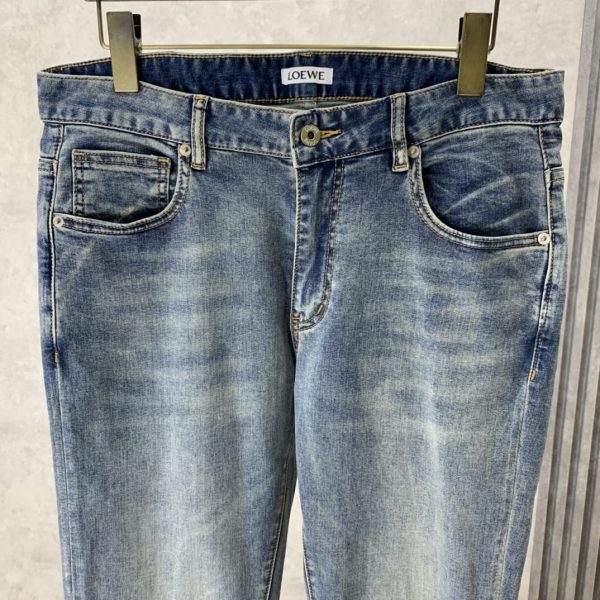 Loewe 2023ss spring and summer new jeans. Original order 1:1 production - Image 4