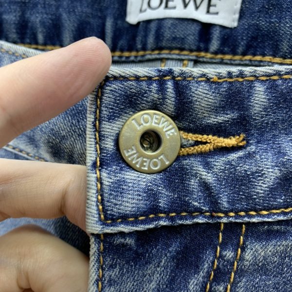 Loewe 2023ss spring and summer new jeans. Original order 1:1 production - Image 5