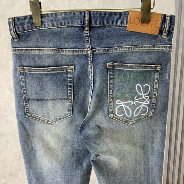 Loewe 2023ss spring and summer new jeans. Original order 1:1 production - Image 8