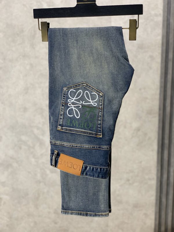 Loewe 2023ss spring and summer new jeans. Original order 1:1 production - Image 10
