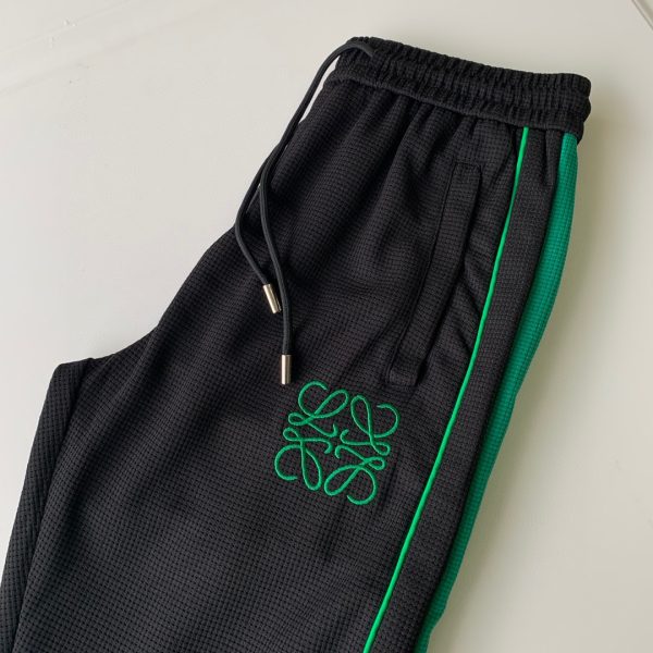 ? Brand [LOEWE] 23ss spring and summer new men's fashion casual pants, high-quality customized original fabric - Image 3