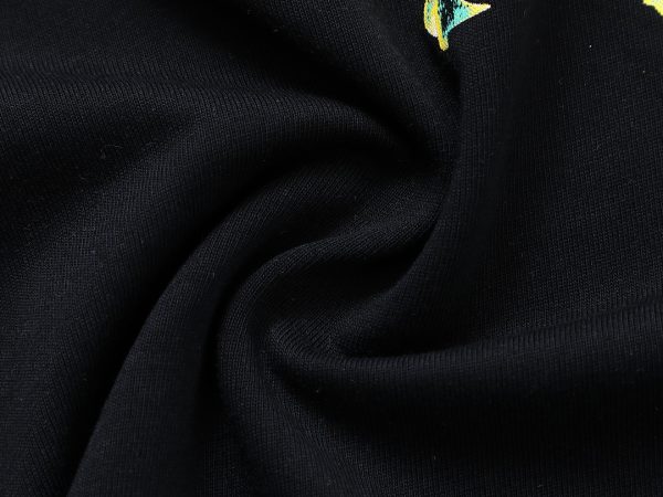 LOEWE 23SS Floral Embroidery Short Sleeves] Heavy industrial embroidery, the fabric is imported from the original factory and customized 40s double-strand smooth cotton, the fabric is soft and comfortable to the touch - Image 9