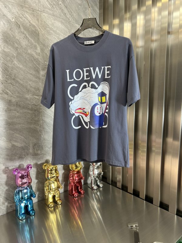 oewe spring and summer new products three standard complete micro wide version T-shirt short sleeves - Image 3