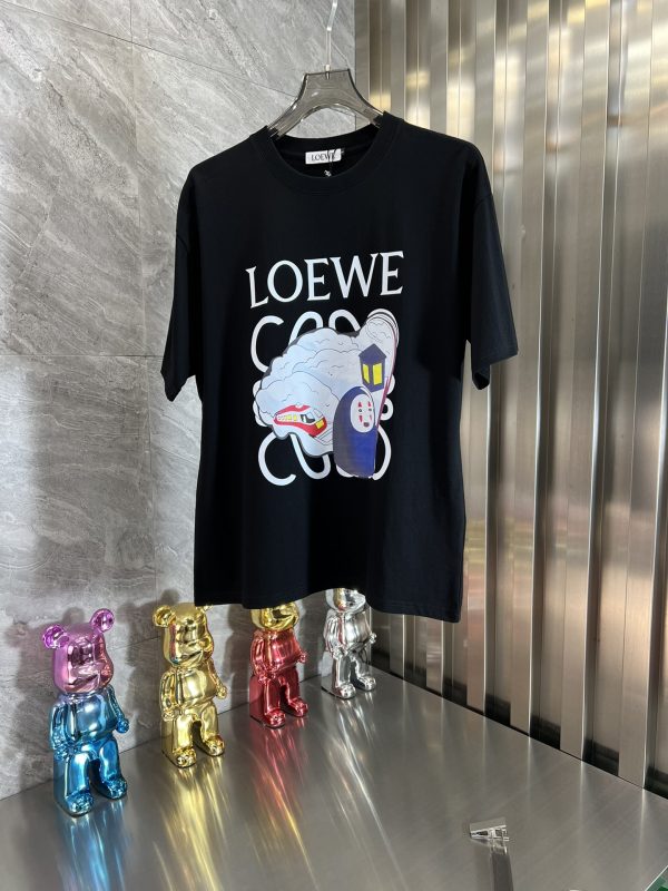 oewe spring and summer new products three standard complete micro wide version T-shirt short sleeves - Image 4