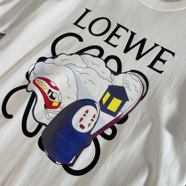 oewe spring and summer new products three standard complete micro wide version T-shirt short sleeves - Image 7
