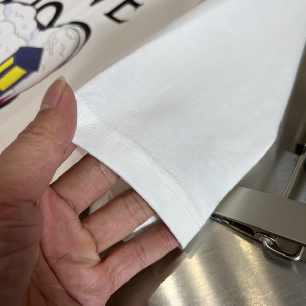 oewe spring and summer new products three standard complete micro wide version T-shirt short sleeves - Image 8