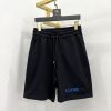 Loewe...23ss spring and summer new product terry cotton fashion casual shorts of the same style for men and women, goods from the trading company channel, new product in spring and summer of 23 years, classic star-level item