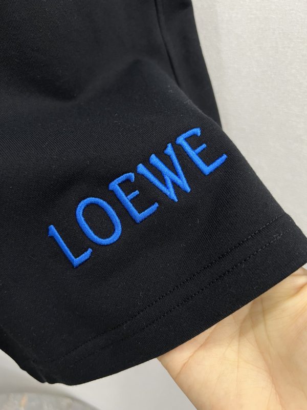 Loewe...23ss spring and summer new product terry cotton fashion casual shorts of the same style for men and women, goods from the trading company channel, new product in spring and summer of 23 years, classic star-level item - Image 7