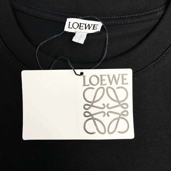 Loewe 23SS False Pocket Embroidered Design Short Sleeve T-Shirt - Image 5