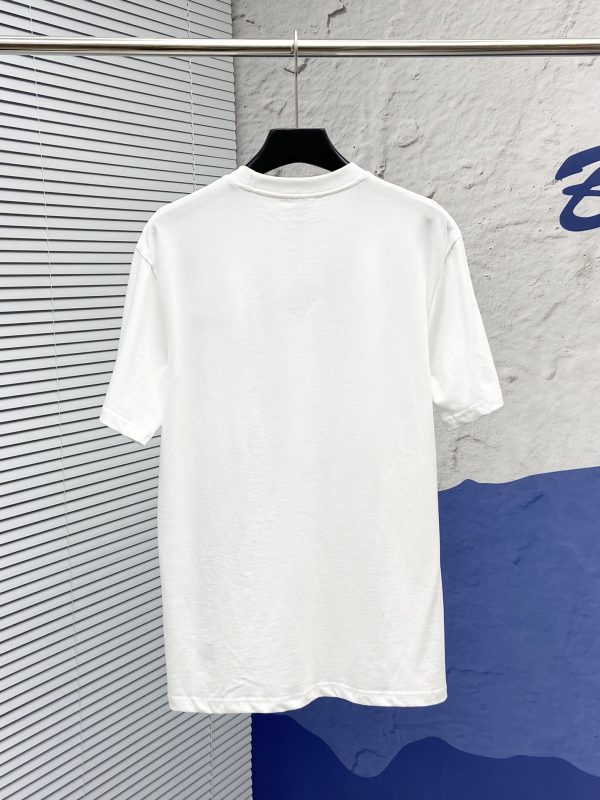 Loewe 23SS False Pocket Embroidered Design Short Sleeve T-Shirt - Image 11
