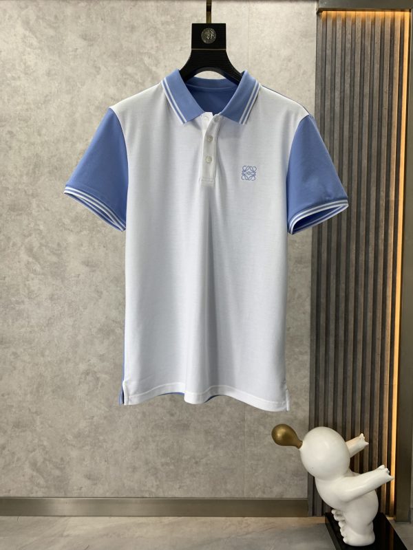 Loewe 2023 spring and summer official website simultaneous hot style continues the style of lapel and short sleeves and continues to be popular! Show your talents. Embellished with delicate patterns