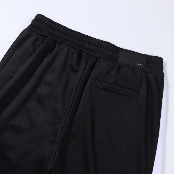 Amiri 23SS new black and white color matching sports suit trousers - Image 7