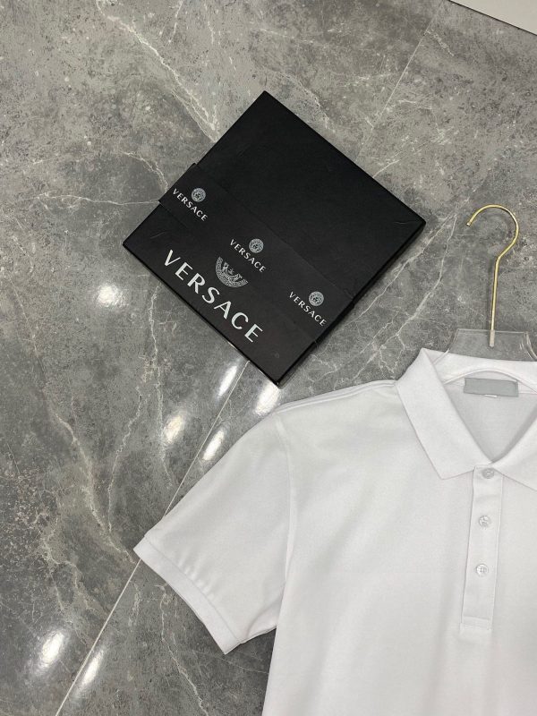 Dior [small embroidery] 2023 summer men's new lapel short-sleeved POLO shirt, customized fabric, breathable and comfortable - Image 8