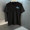 Dior 2023 spring and summer chri*tian di*r atelier print logo silhouette short-sleeved T-shirt