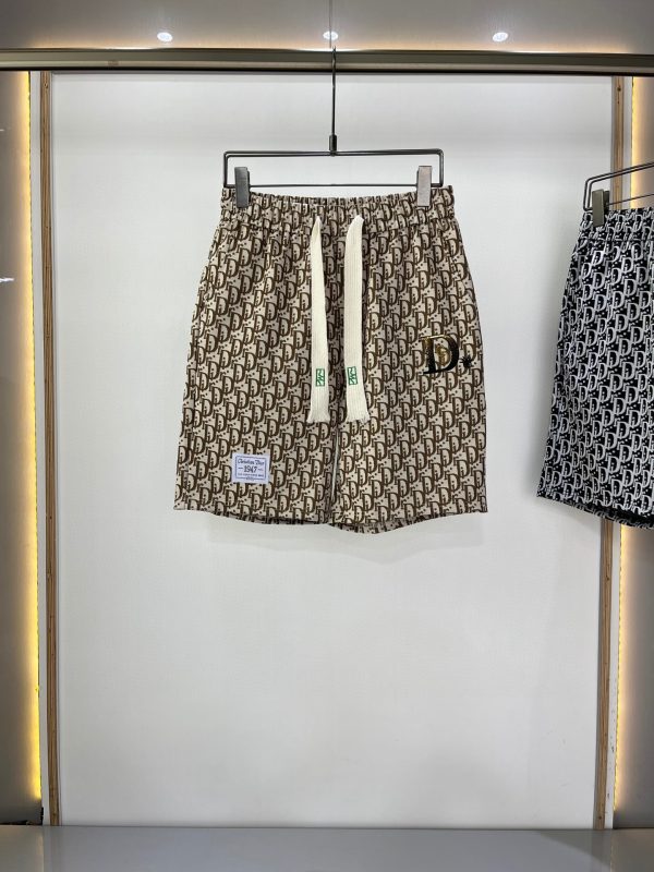 Brand [DIOR] 23ss spring and summer new men's fashion casual shorts high-quality custom original fabric