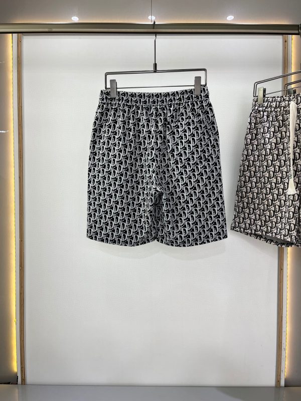 Brand [DIOR] 23ss spring and summer new men's fashion casual shorts high-quality custom original fabric - Image 3