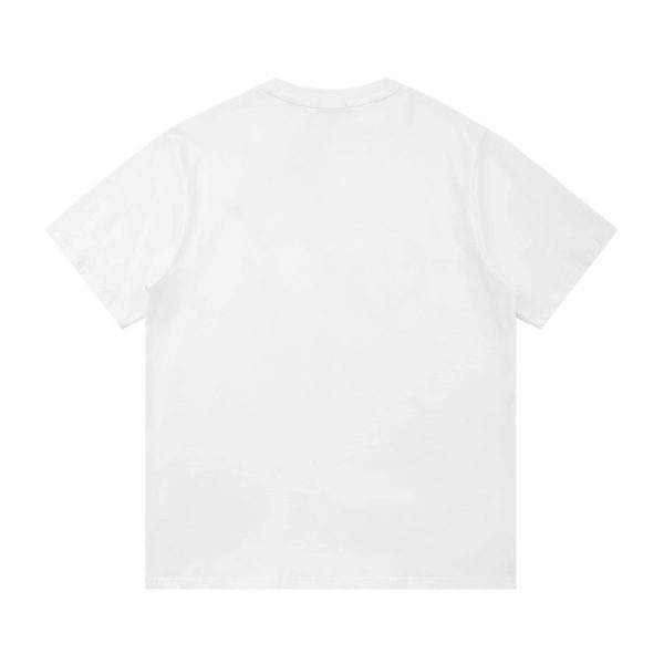 DioR／Fall23 TEARS series LOGO graffiti T-shirt, the most popular official tears series, the fabric is made of pure cotton combed cotton fabric - Image 3