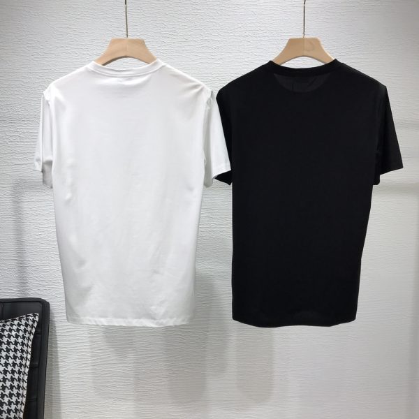 Dior 2023 spring and summer new classic remodeling CD ICON logo short-sleeved T-shirt; this white T-shirt combines elegant temperament and casual style - Image 3