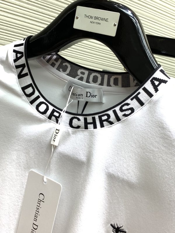 Dior Homme Jieao, 2023 summer new product, available at counters at the same time, original order, simple and fashionable round neck short-sleeved T-shirt, original imported fabric - Image 12