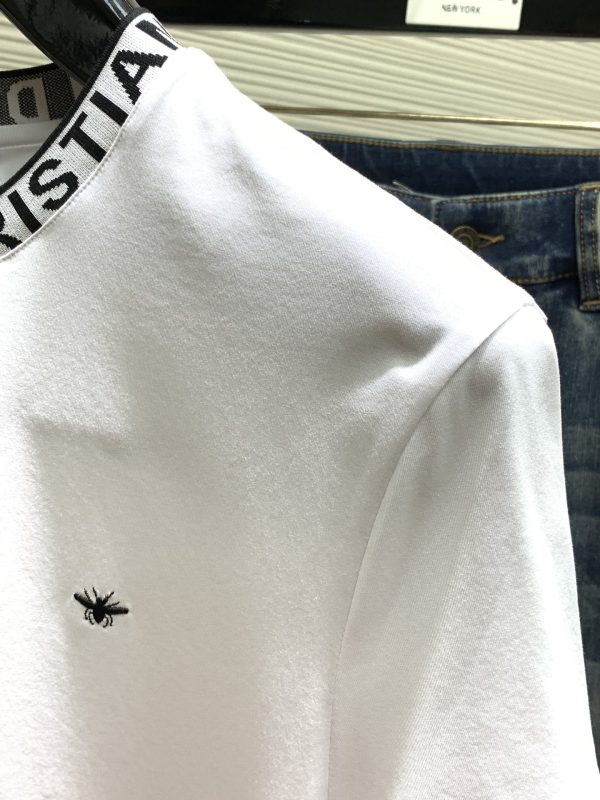 Dior Homme Jieao, 2023 summer new product, available at counters at the same time, original order, simple and fashionable round neck short-sleeved T-shirt, original imported fabric - Image 13