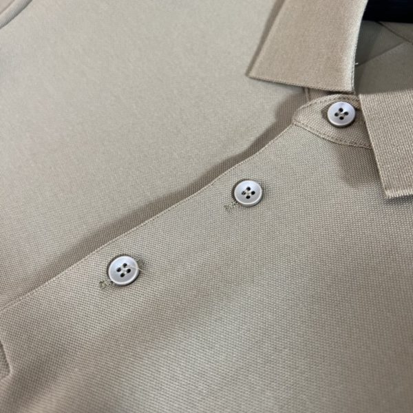❤️Celine/ Spring/Summer New Products Three Standards Complete Business Version Lapel Short Sleeve Polo Shirt Good products don’t need too much introduction See details Counter size: M-3XL - Image 5