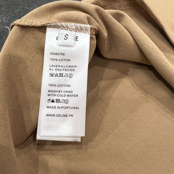 Celine smiley face print short-sleeved T-shirt 2023 new Celine couple short-sleeved update Hot new topics are very hot - Image 9