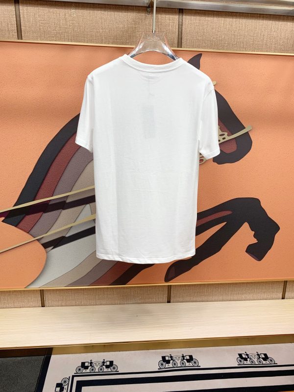 CELINE 2023ss spring and summer boutique short-sleeved T-shirt high-end quality custom top long-staple cotton fabric - Image 10