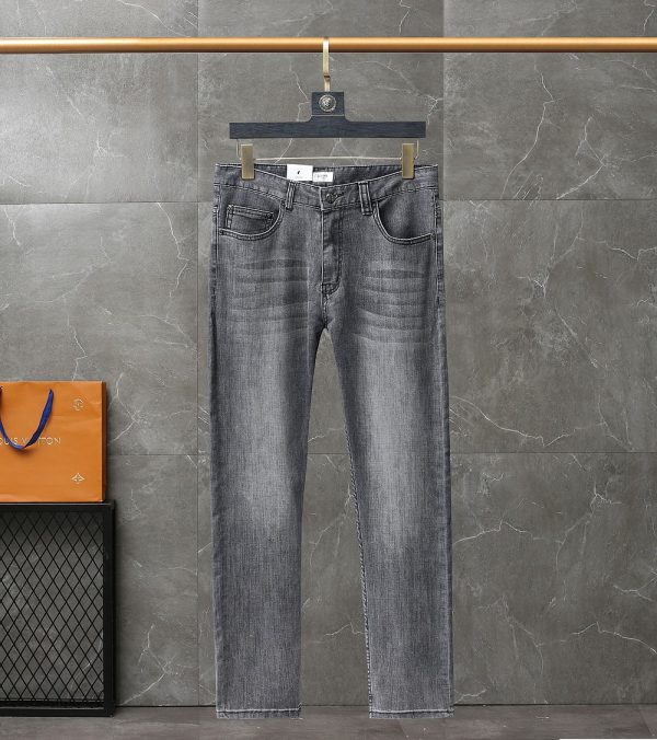 Celine* spring and summer latest jeans, super customized, original hardware, super heavy workmanship, super style, denim jeans