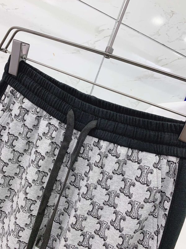 Celine 2023SS spring/summer new product full print casual shorts ?, made of selected high-quality fabrics, excellent comfort, customer-supplied hardware accessories, full print logo printing - Image 3